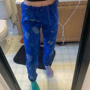 #2 bleach tie dye sweatpants/joggers
